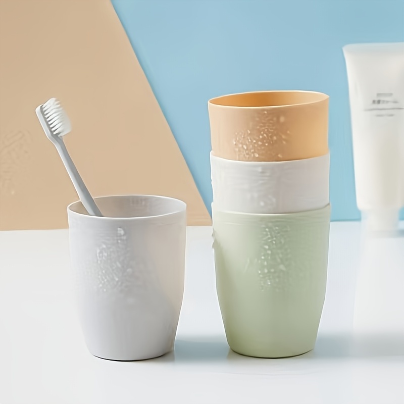 Minimalist Couple'S Toothbrush Holder Round Dust-Proof Toothbrush Set Neat And Easy to Maintain Creative Toothbrush Cup - Image 6